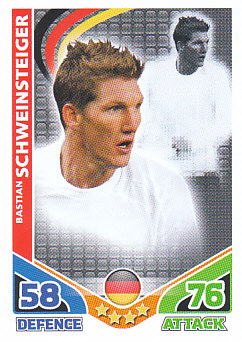 Bastian Schweinsteiger Germany 2010 World Cup Match Attax #97